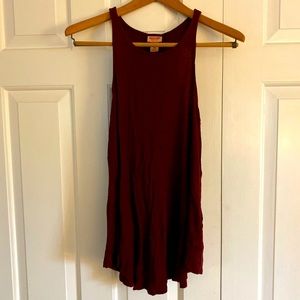 Mossimo Supply Co. maroon racerback top